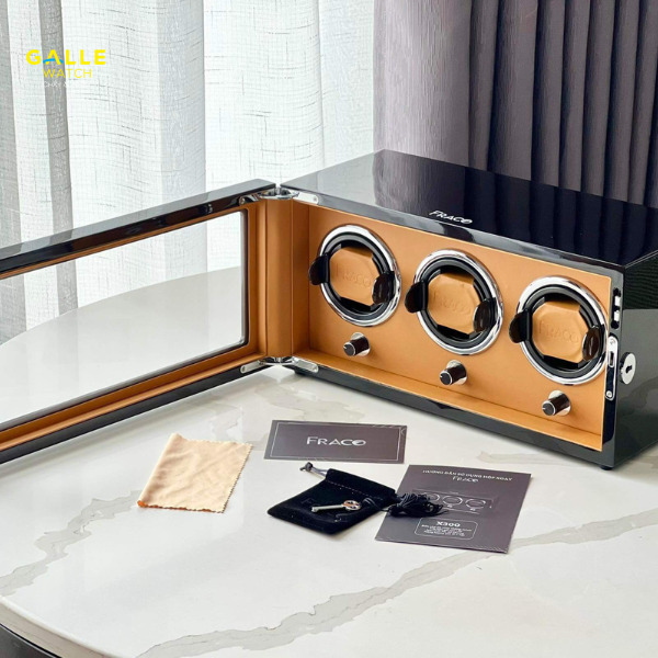 Thương hiệu hộp xoay đồng hồ cơ Fraco