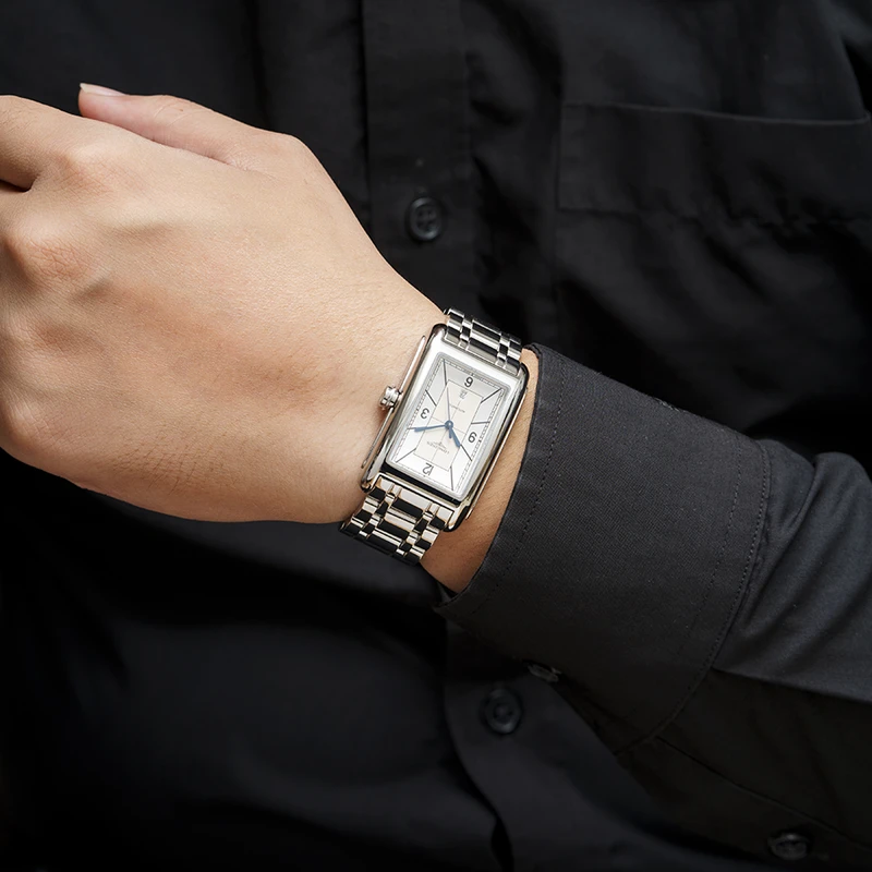 Longines DocleVita dây kim loại sang trọng, lịch lãm