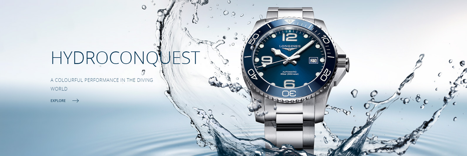 Longines HydroConquest nằm trong BST Sport Collection