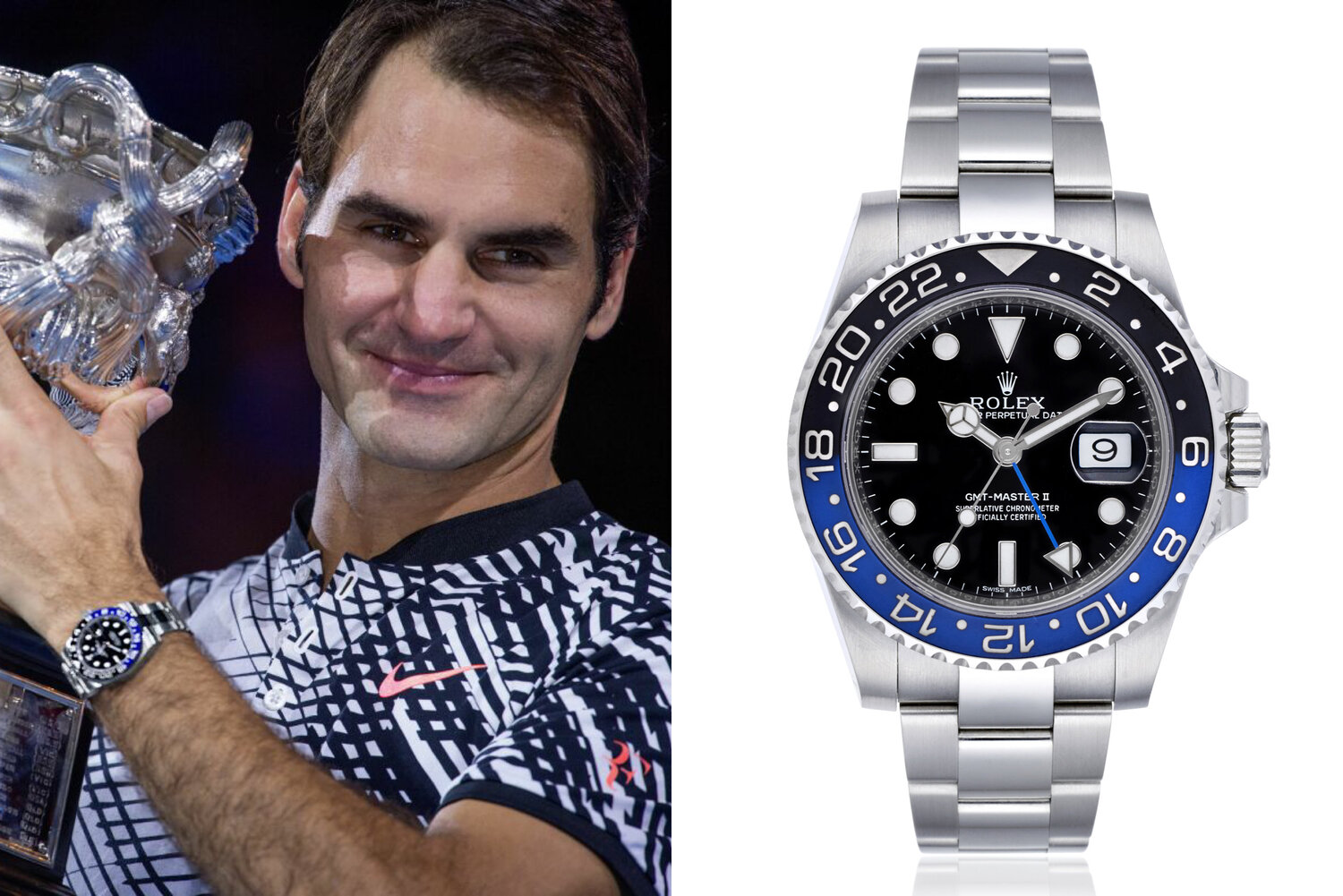 Rolex và Roger Federer