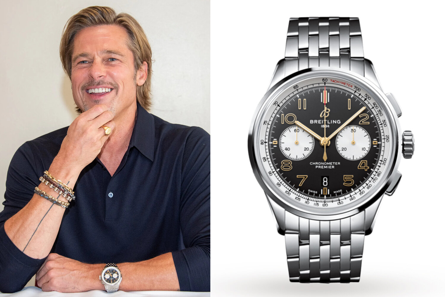 Breitling và Brad Pitt
