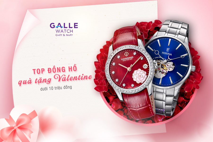 Những đồng hồ quà tặng trong dịp Valentine