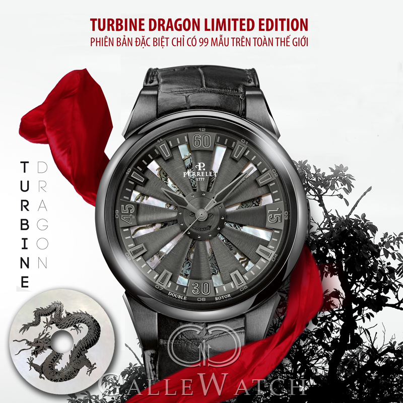 Đồng hồ Perrelet A8000/1 Turbine Dragon Limited Edition