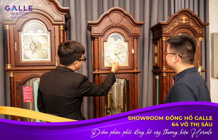 Nâng cấp không gian sống với BST đồng hồ Hermle, trải nghiệm ngay tại đồng hồ Galle 64 Võ Thị Sáu