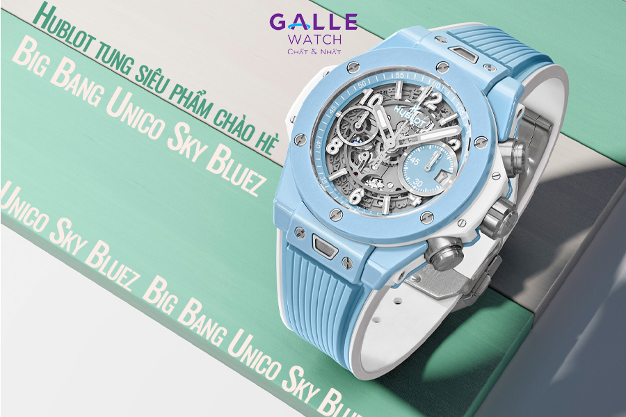 Hublot tung siêu phẩm chào Hè - Big Bang Unico Sky Blue
