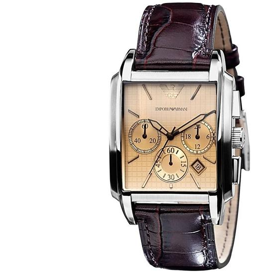 đồng hồ armani mặt vuông 2