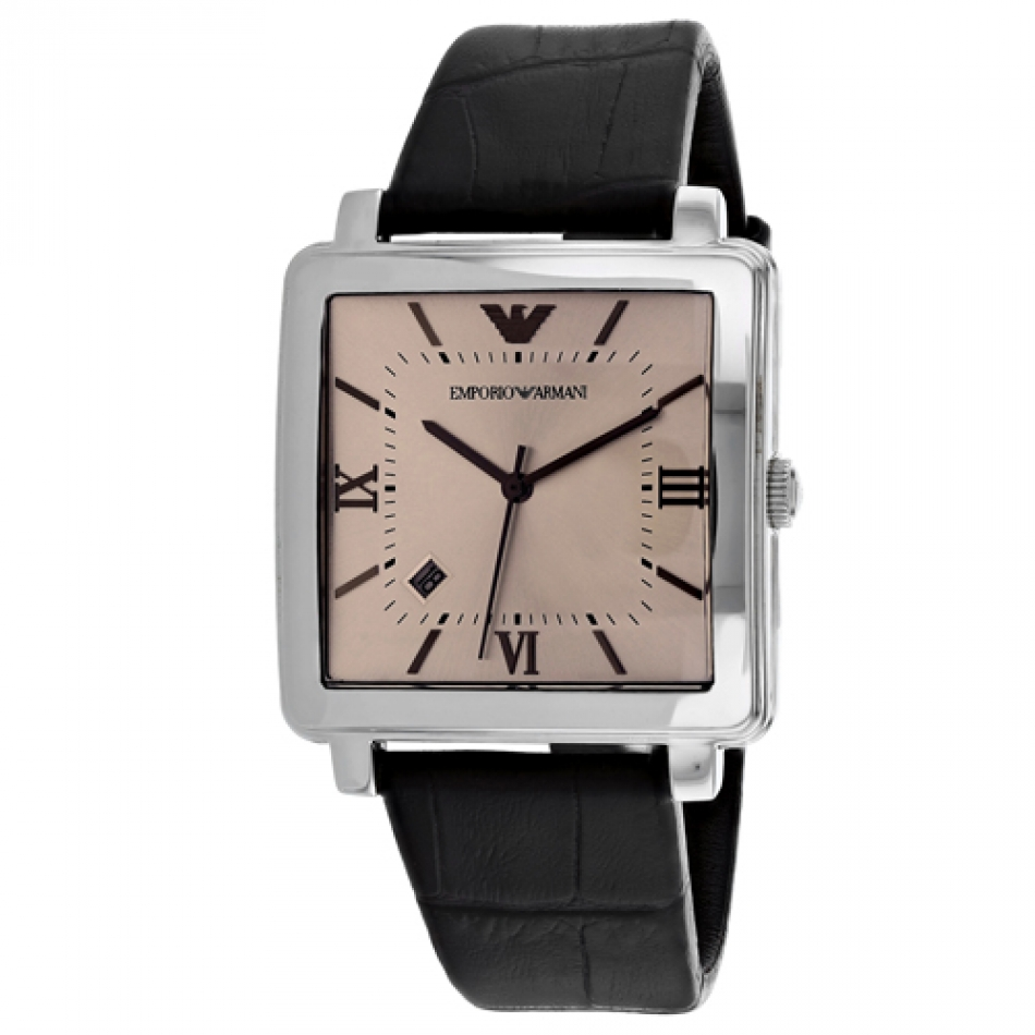 đồng hồ armani mặt vuông 