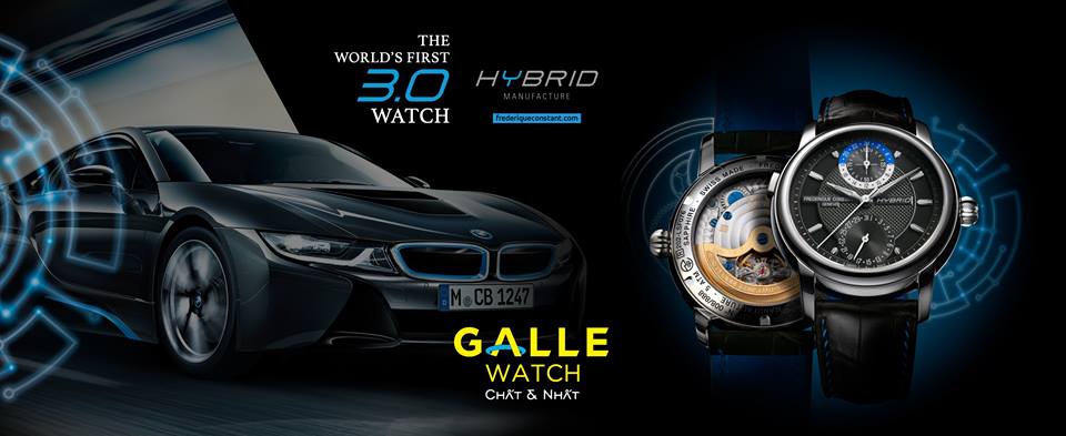 HYBRID MANUFACTURE – Cuộc cách mạng công nghệ trên đồng hồ Frederique Constant