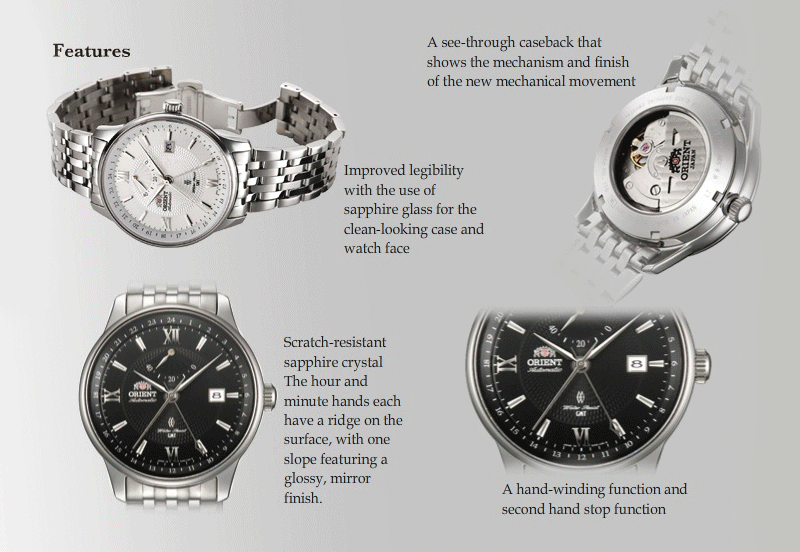 Orient Classic –Automatic GMT