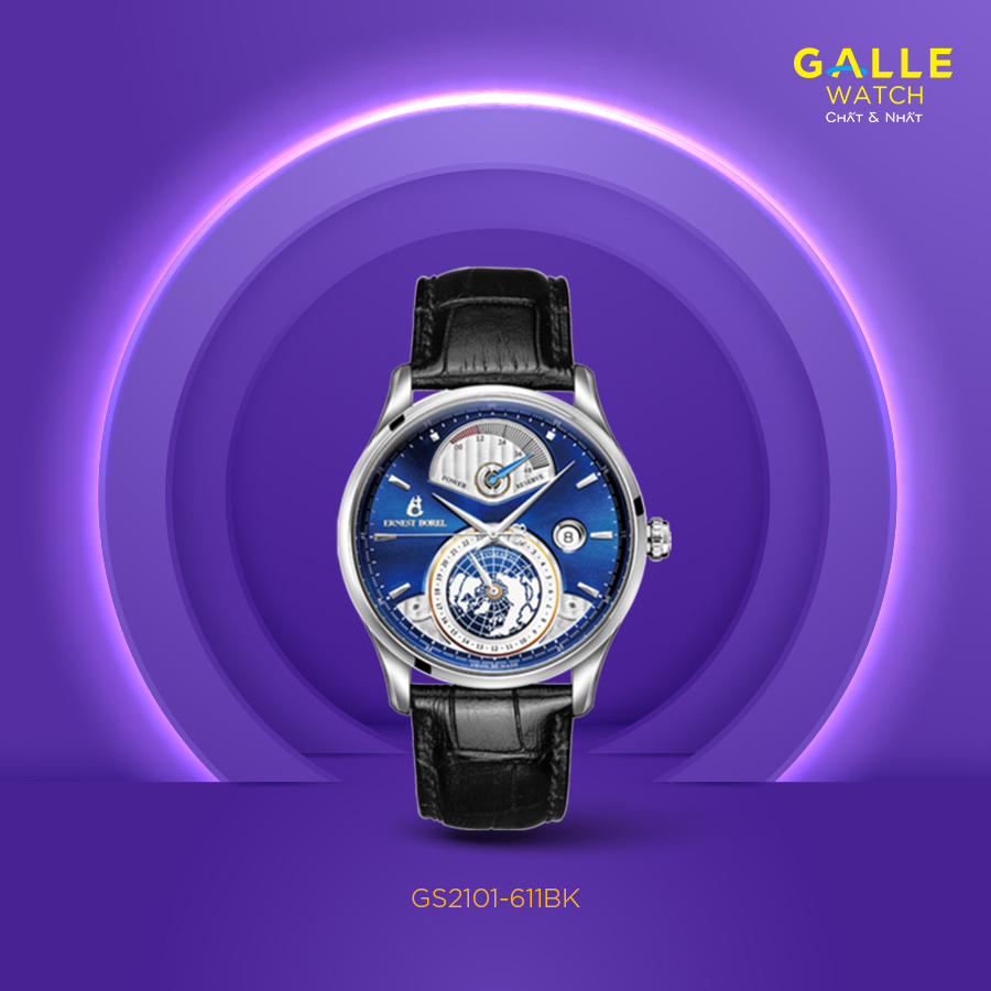 Đồng hồ Ernest Borel GS2101-611BK