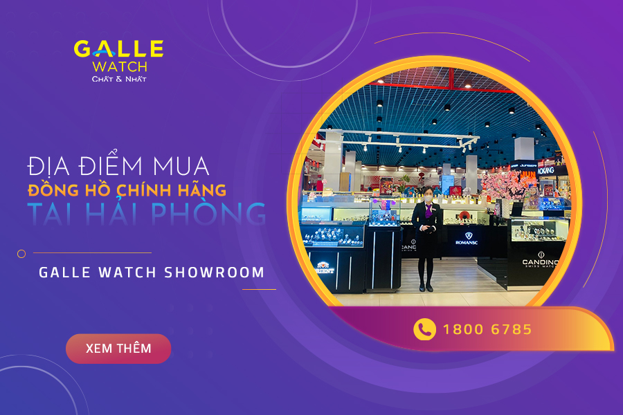 Địa chỉ mua đồng hồ chính hãng tại Hải Phòng