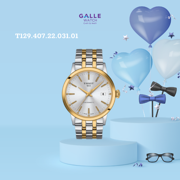 Đồng hồ Tissot Classic Dream Swissmatic T129.407.22.031.01