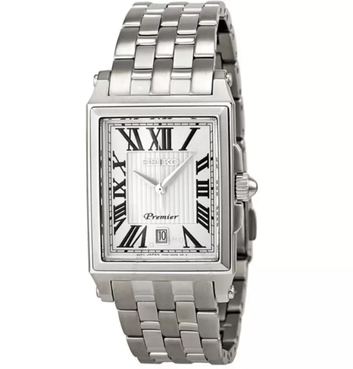 Đồng hồ Seiko mặt vuông SKK715P1