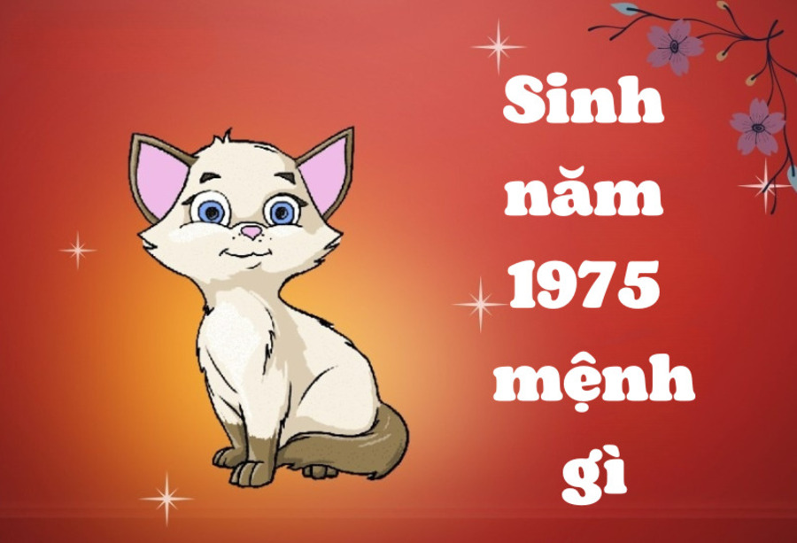 Sinh năm 1975 mệnh gì? 