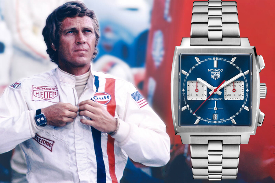 Steve McQueen - Tag Heuer Monaco 1