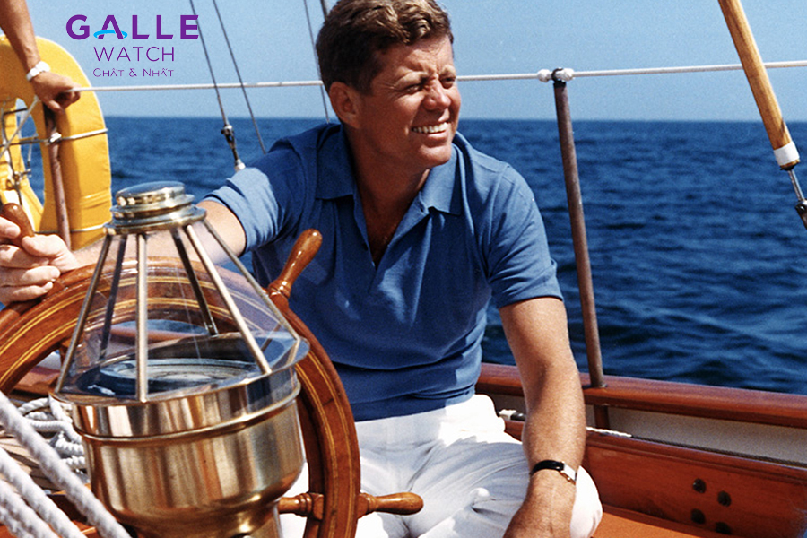 John F Kennedy - Cartier Tank 1