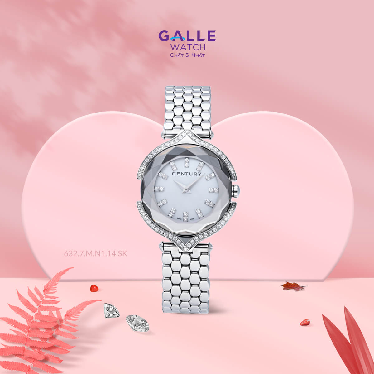 Đồng hồ Century 632.7.M.N1.14.SK