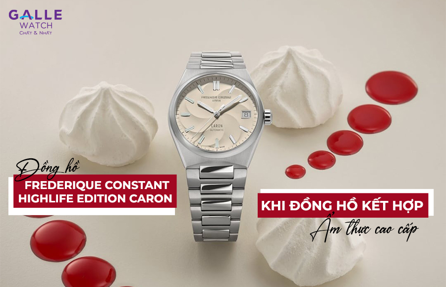 Đồng hồ Frederique Constant Highlife Edition Caron: Khi đồng hồ kết hợp ẩm thực cao cấp