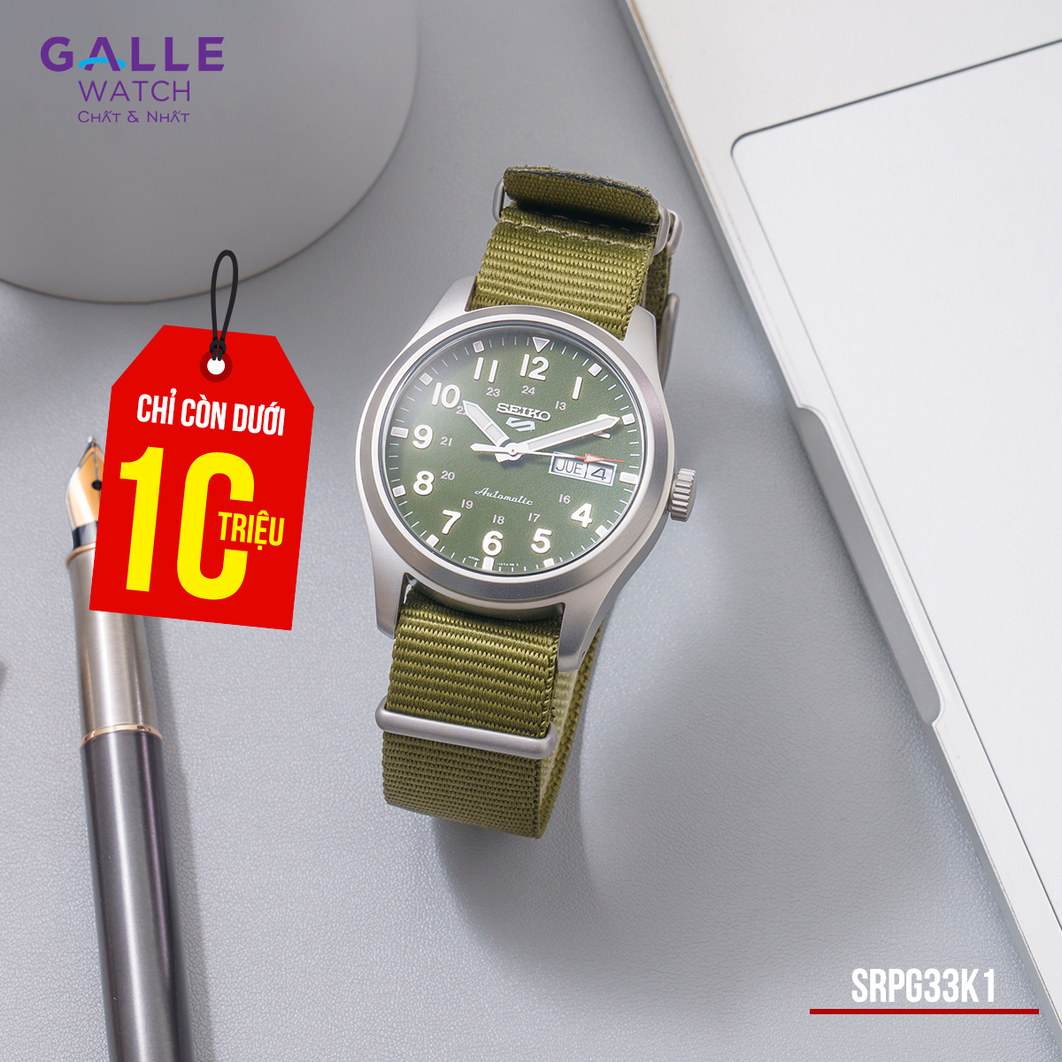ĐỒNG HỒ NAM SEIKO 5 SPORTS SRPG33K1