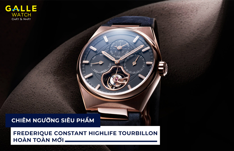 Chiêm ngưỡng siêu phẩm Frederique Constant Highlife Tourbillon hoàn toàn mới