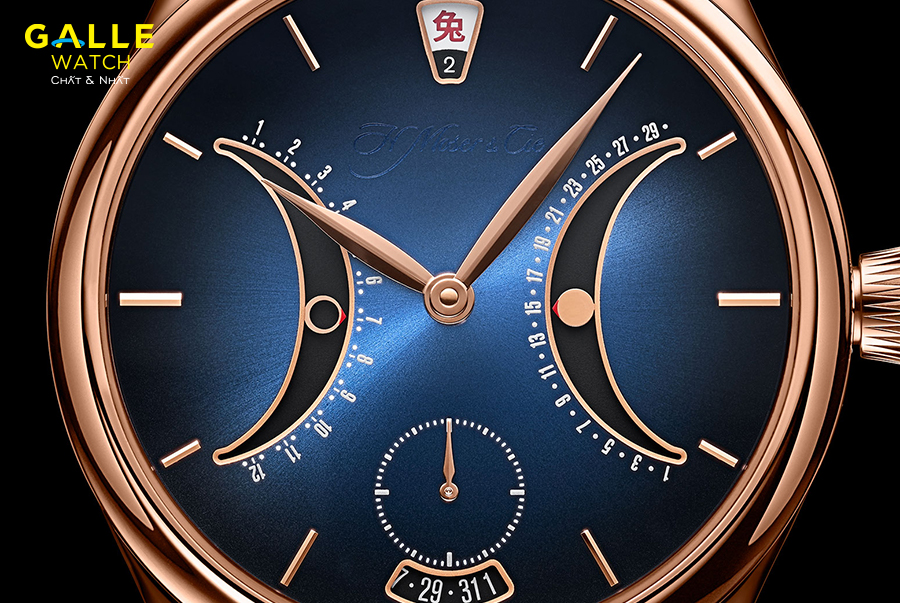 Thương hiệu đồng hồ H. Moser & Cie. đưa Âm lịch lên mặt số vô cùng sáng tạo