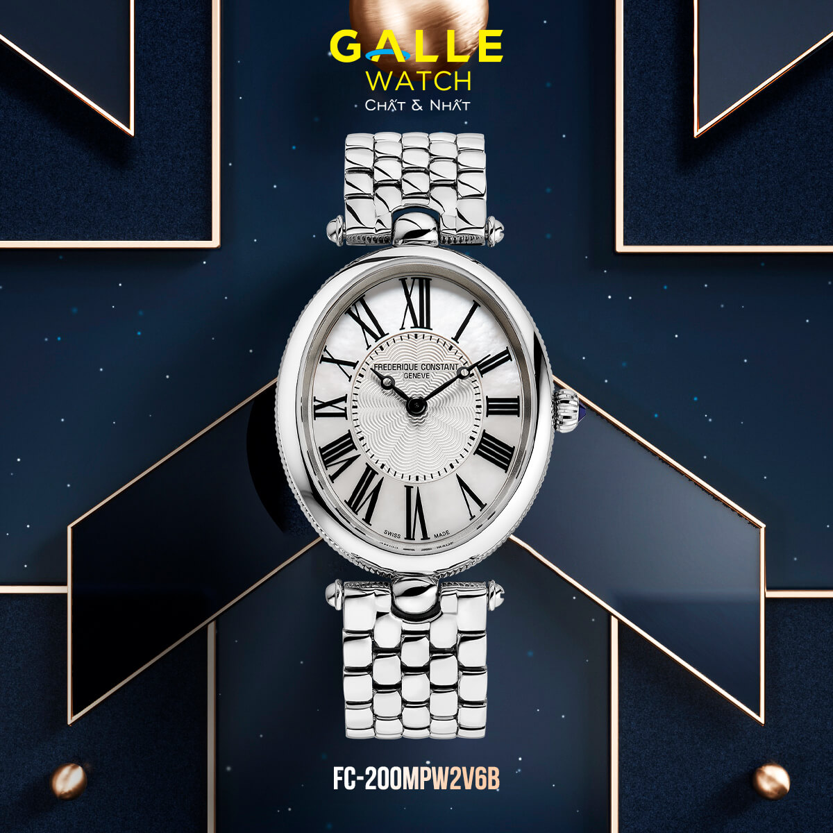 ĐỒNG HỒ NỮ FREDERIQUE CONSTANT CLASSICS ART DÉCO FC-200MPW2V6B