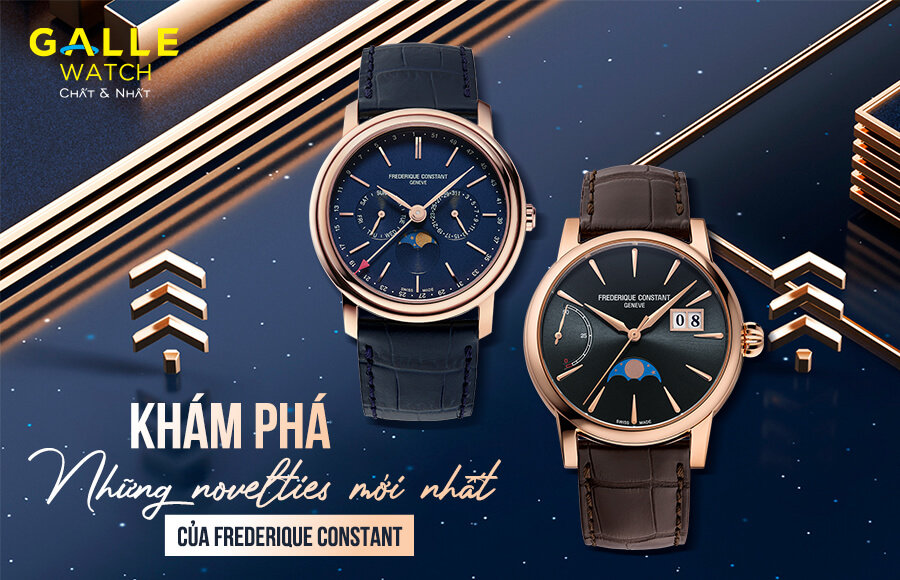 Frederique Constant - Viết lên câu truyện về niềm đam mê bất tận với những cỗ máy thời gian