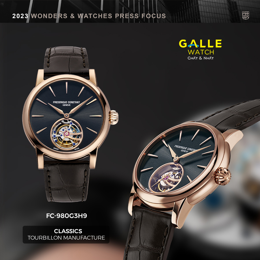 Classics Tourbillon Manufacture - biểu tượng của công nghệ đồng hồ cao cấp