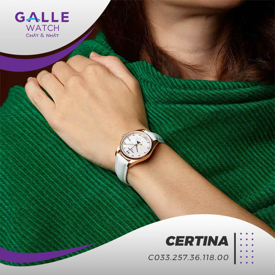 ĐỒNG HỒ NỮ CERTINA C033.257.36.118.00