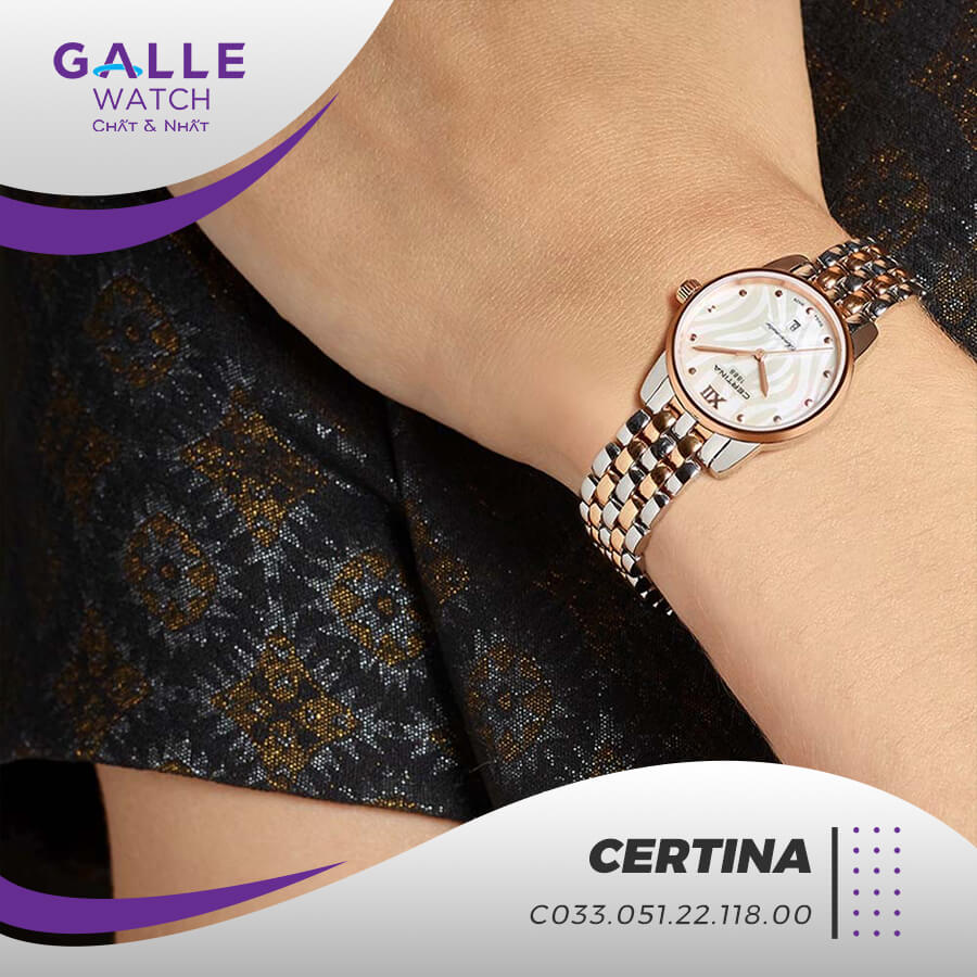 ĐỒNG HỒ NỮ CERTINA C033.051.22.118.00