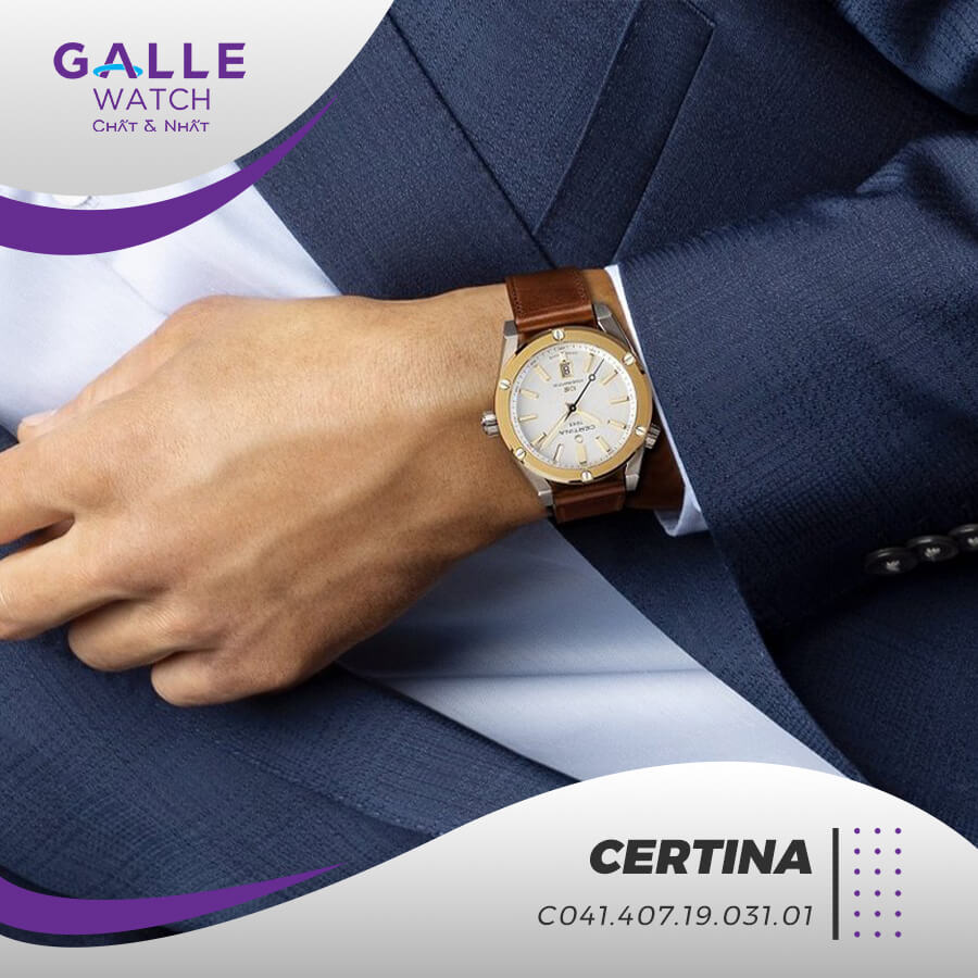 ĐỒNG HỒ NAM CERTINA DS+ AUTOMATIC C041.407.19.031.01