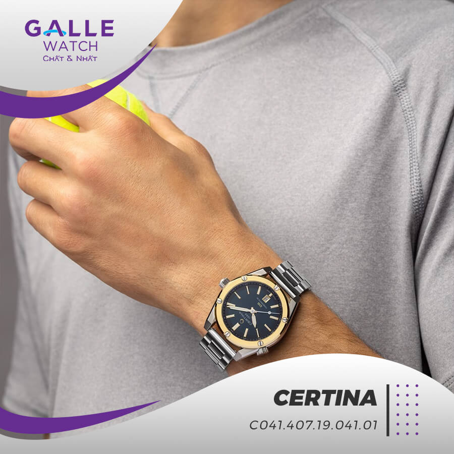 ĐỒNG HỒ NAM CERTINA DS+ AUTOMATIC C041.407.19.041.01
