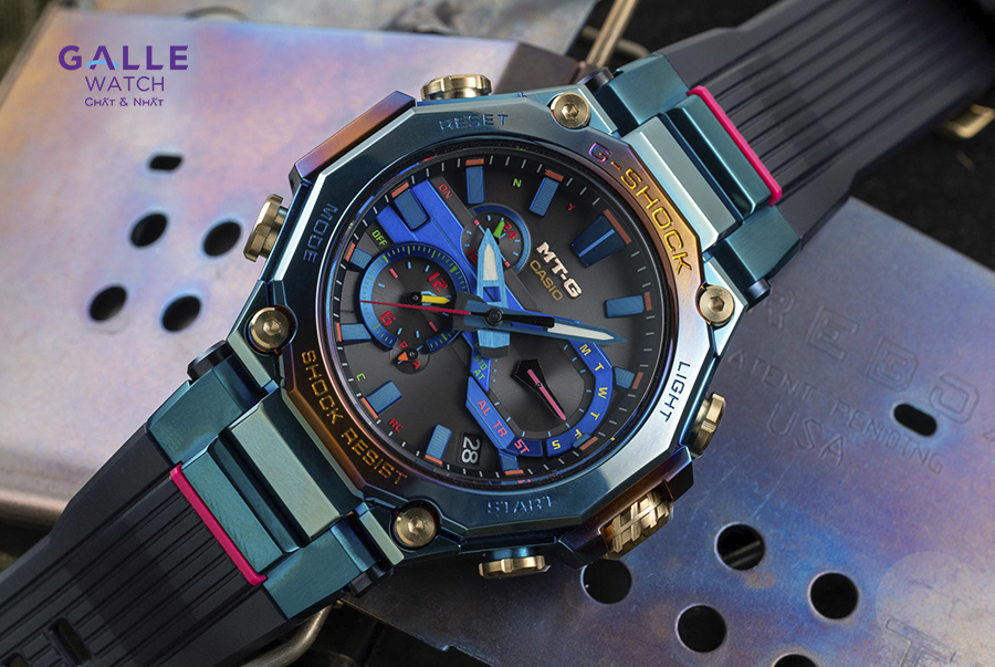 Casio G-Shock có rất nhiều mẫu đồng hồ được mạ ion