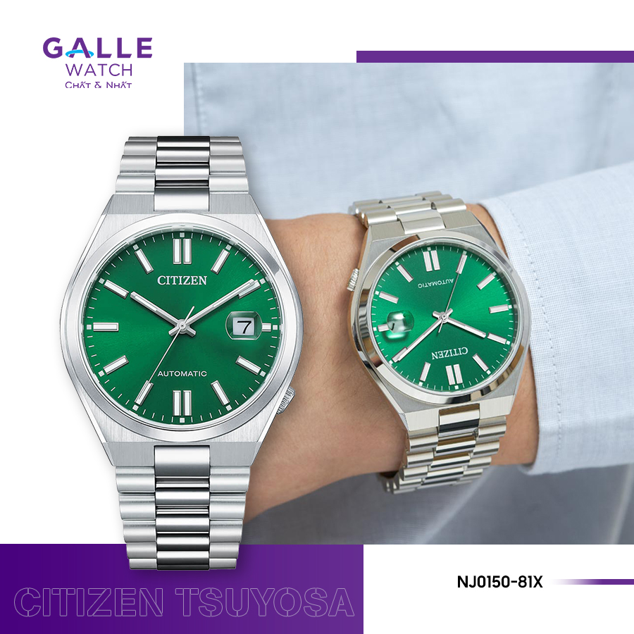 Đồng hồ nam Citizen Automatic C8 Tsuyosa NJ0150-81X