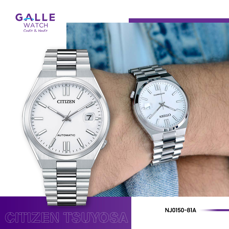 Đồng hồ nam Citizen Automatic C8 Tsuyosa NJ0150-81A