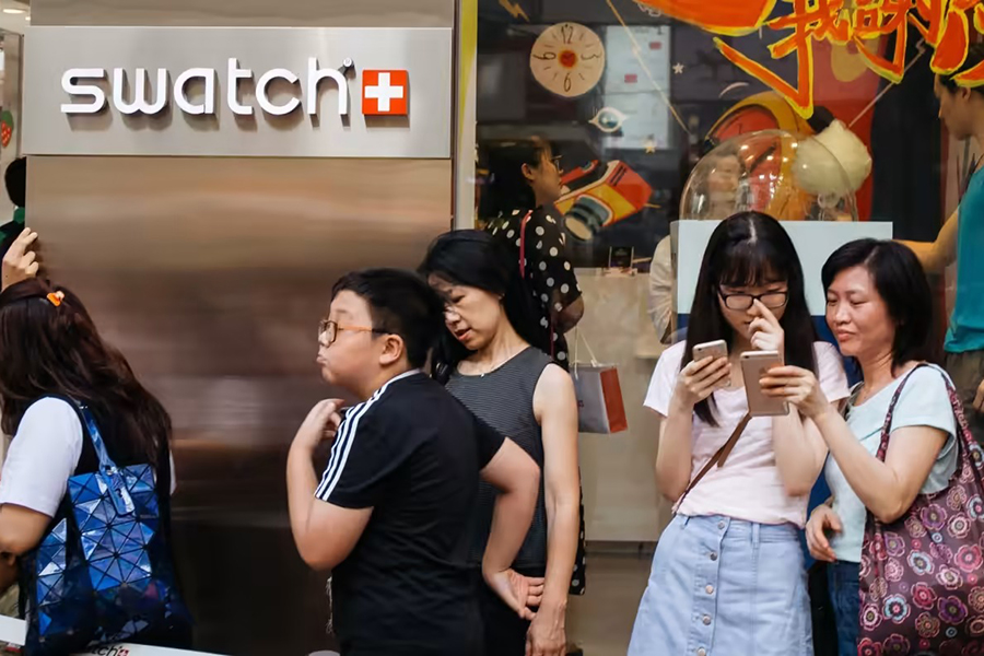 Swatch Group đánh mất vị thế khi thị trường Trung Quốc đóng cửa