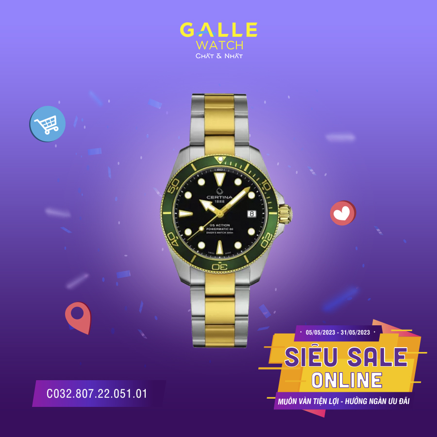 Đồng hồ nam Certina DS Action Diver C032.807.22.051.01