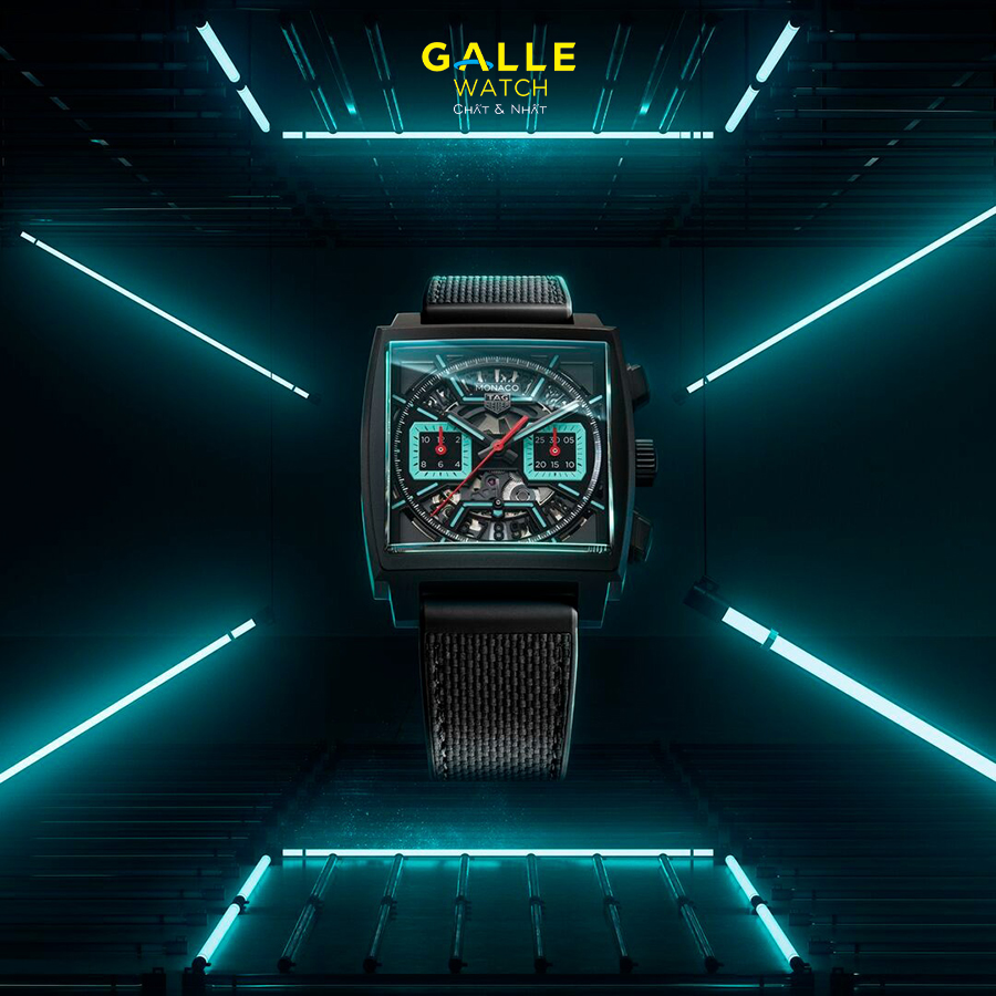  sản phẩm lộ cơ đầu tiên của TAG Heuer Monaco Chronograph