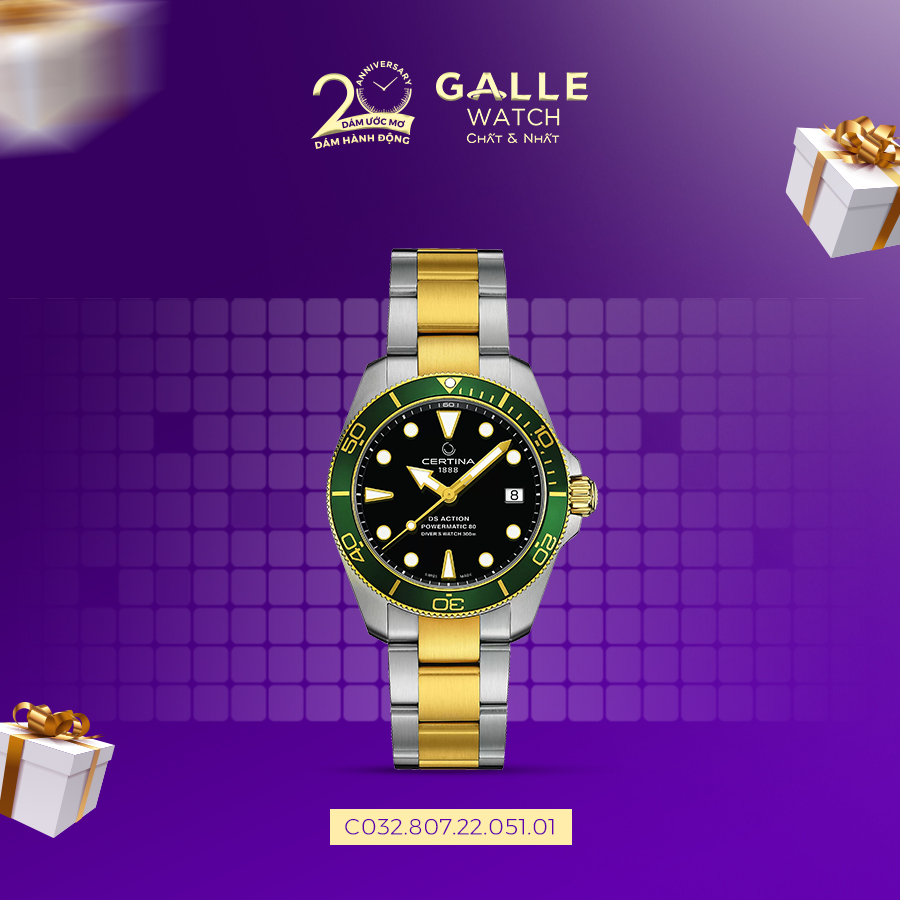 Đồng hồ nam Certina Ds Action Diver C032.807.22.051.01