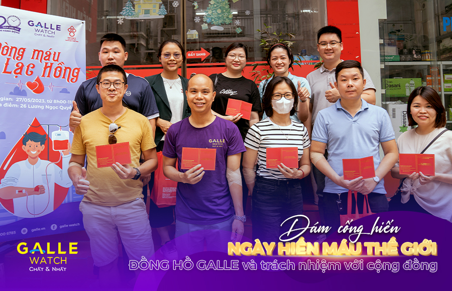 HOẠT ĐỘNG THIỆN NGUYỆN “DÒNG MÁU LẠC HỒNG” 