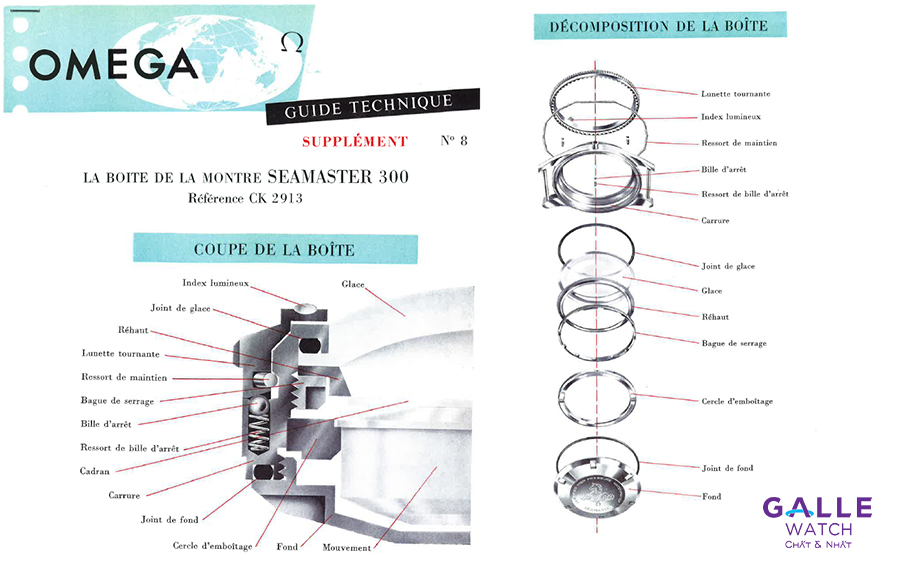 Khởi đầu từ những phiên bản đồng hồ lặn chuyên nghiệp Omega Seamaster 5