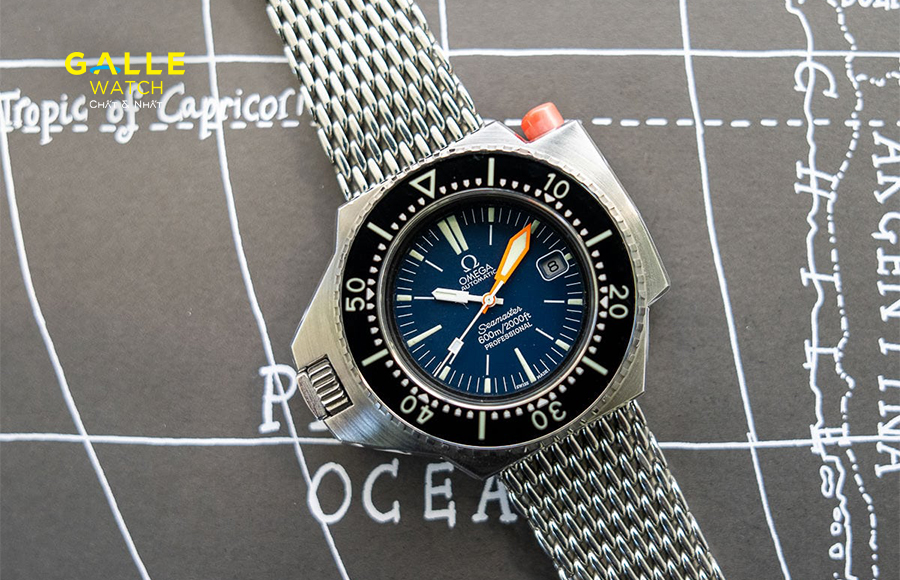 Khởi đầu từ những phiên bản đồng hồ lặn chuyên nghiệp Omega Seamaster 5