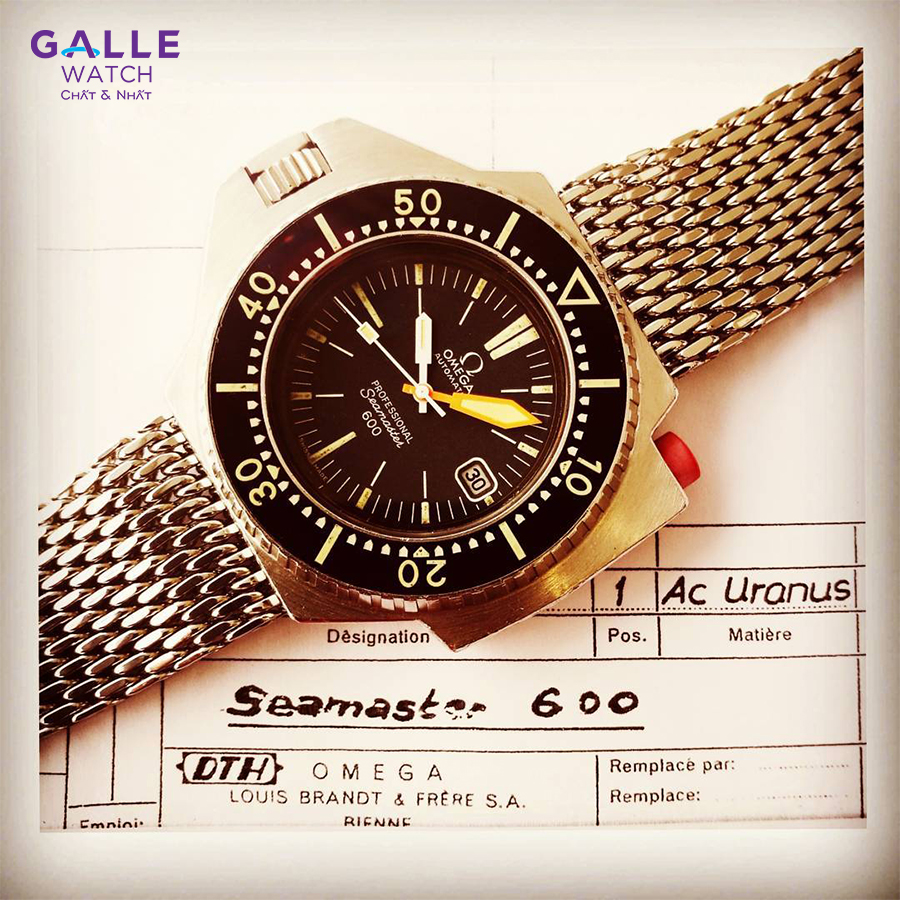 Khởi đầu từ những phiên bản đồng hồ lặn chuyên nghiệp Omega Seamaster 10