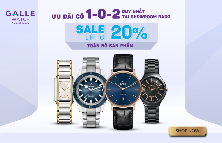 Cơ hội sở hữu bậc thầy Rado chế tác trong tầm tay