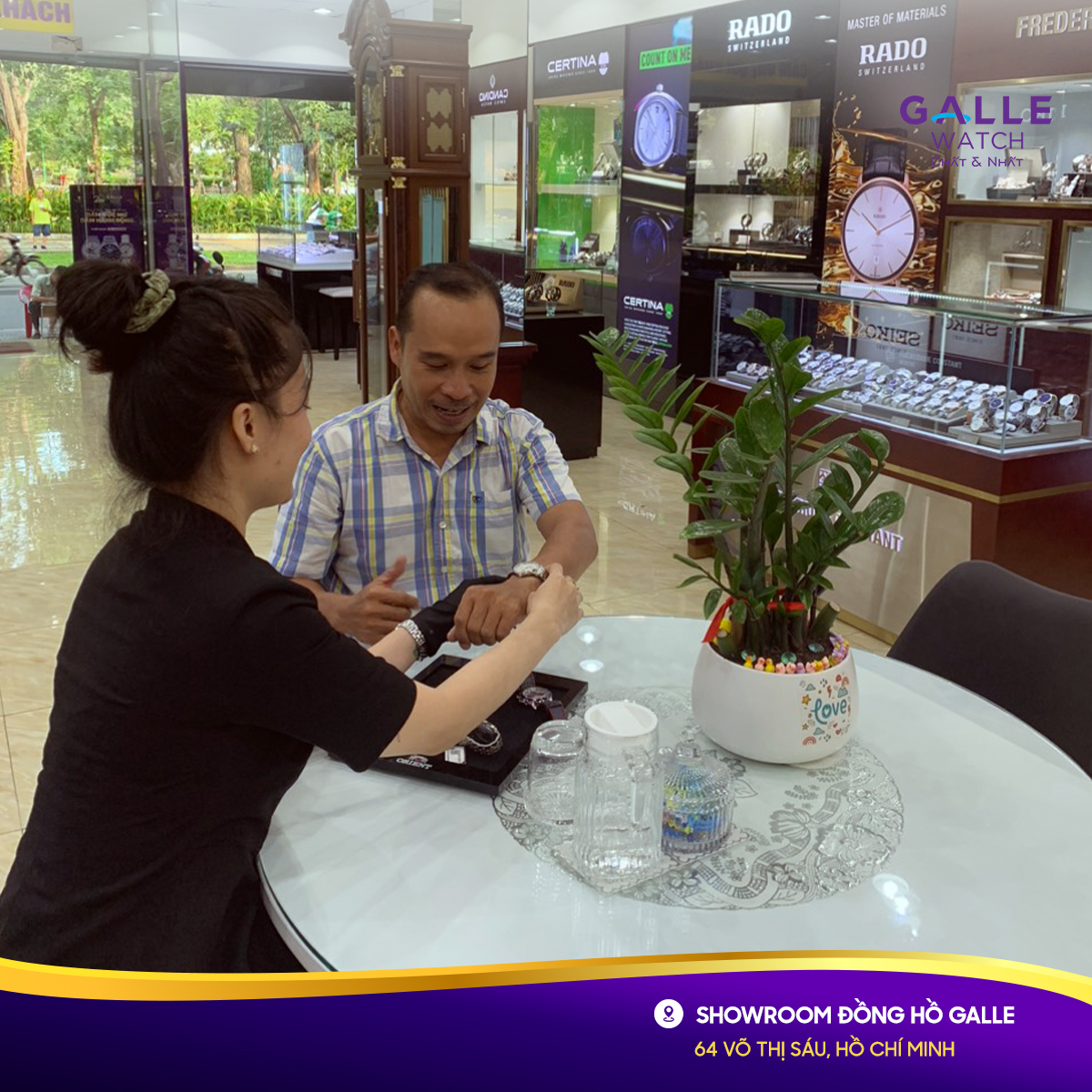 Showroom Đồng hồ Galle 64 Võ Thị Sáu, Hồ Chí Minh - Không gian cao cấp, dịch vụ chuyên nghiệp