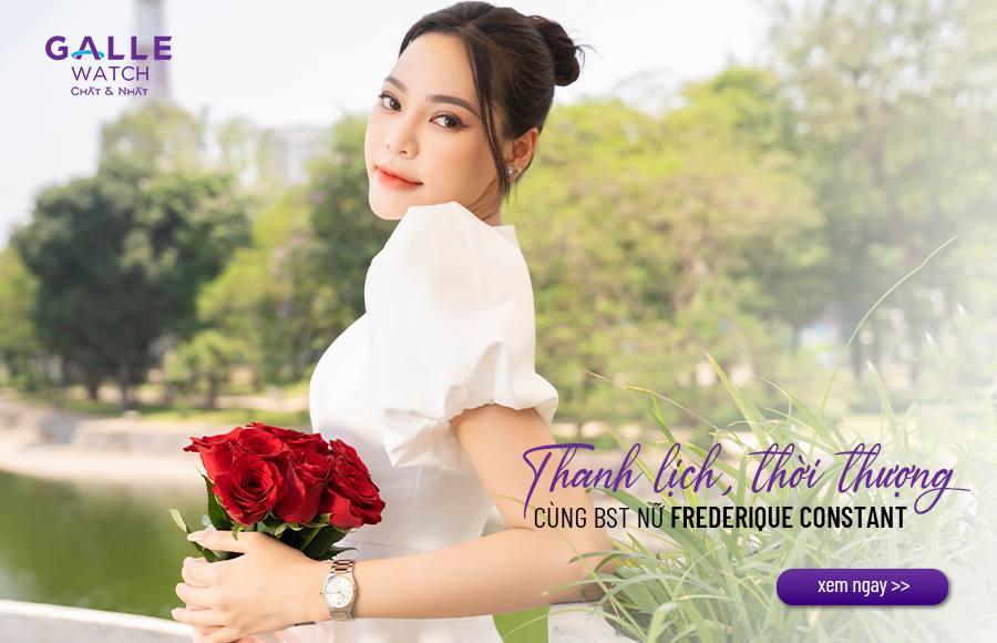 Thanh lịch thời thượng cùng BST nữ Frederique Constant