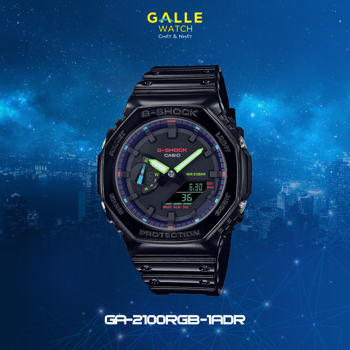 Đồng hồ Casio G-Shock GA-2100RGB-1ADR
