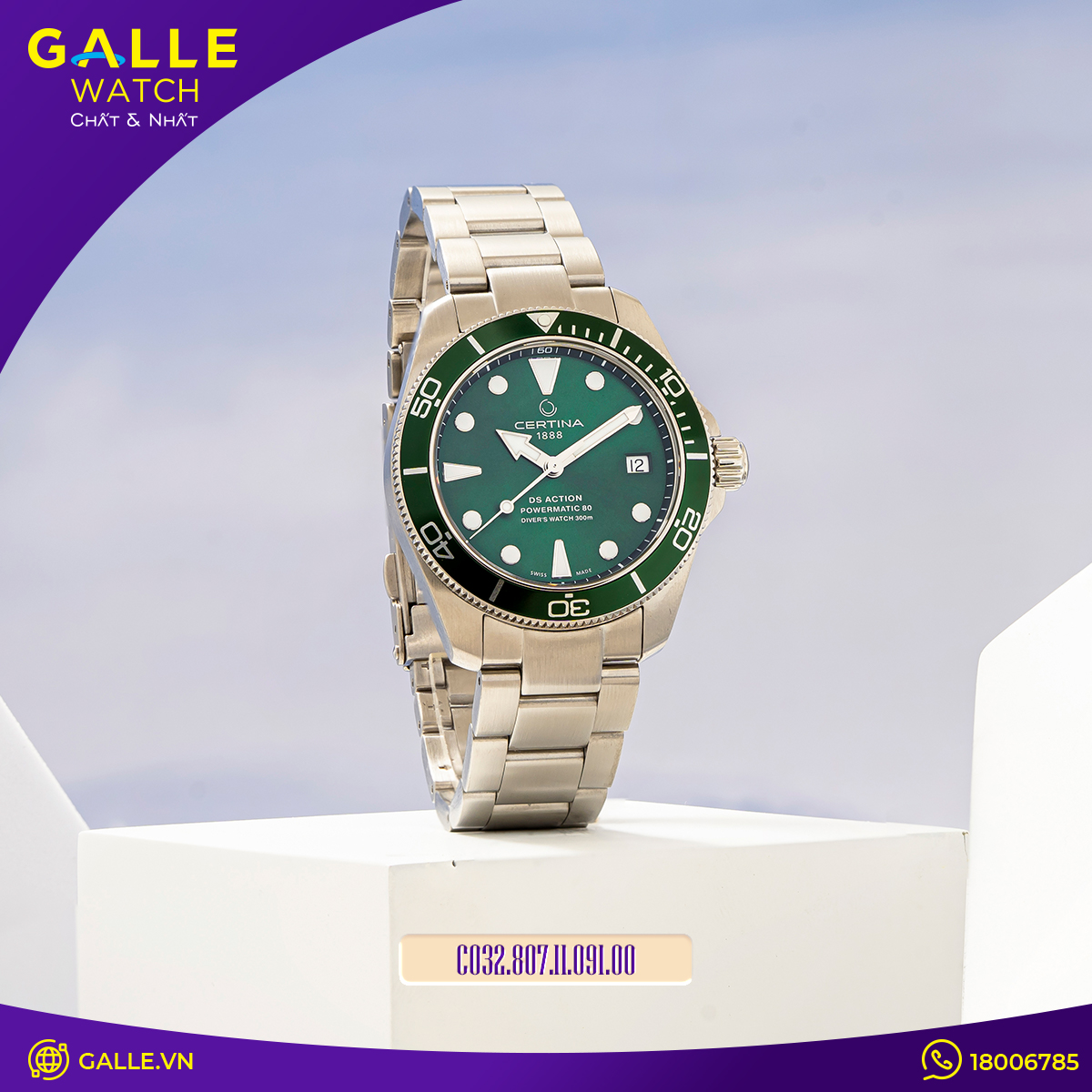 ĐỒNG HỒ NAM CERTINA DS ACTION DIVER C032.807.11.091.00