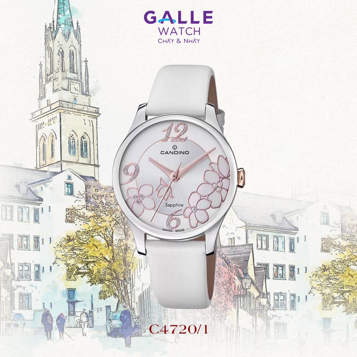 ĐỒNG HỒ NỮ CANDINO LADY ELEGANCE C4720/1