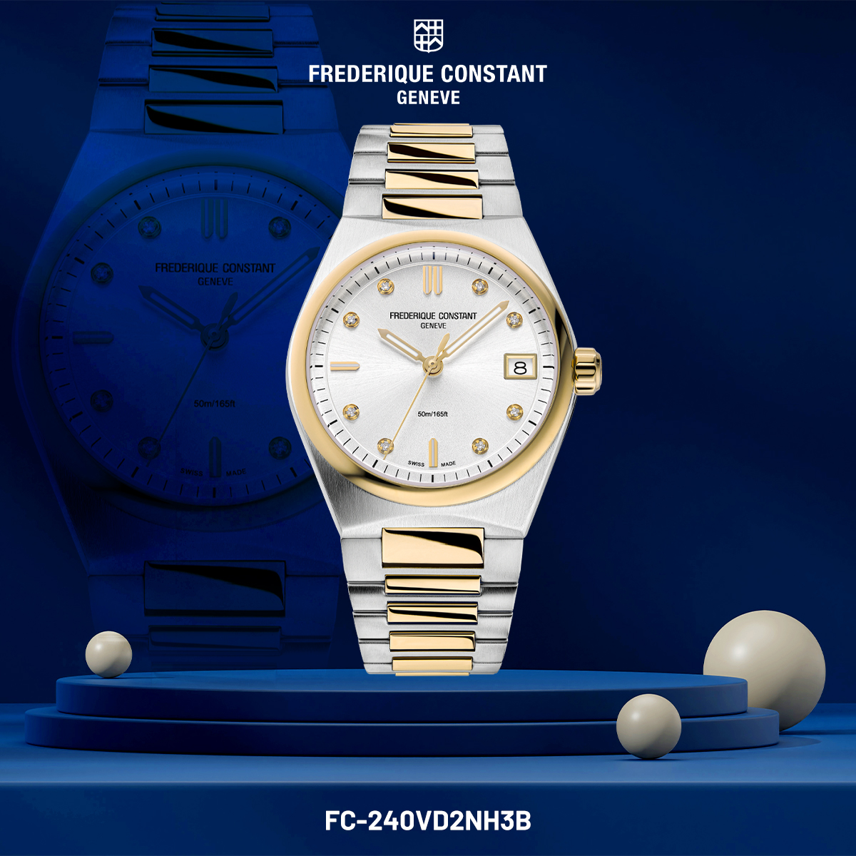 Đồng hồ nữ Frederique Constant Highlife FC-240VD2NH3B